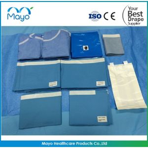 Cheap MAYO Disposable Sterile Surgical Drapes Universal Drape Pack wholesale