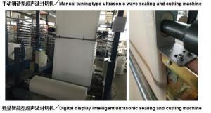 China China supplier Ultrasonic Cutting machine/Ultrasonic nonwoven bag sealing and cutting machine on sale
