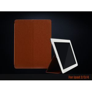 Ipad2/3/4 popular design PU leather case