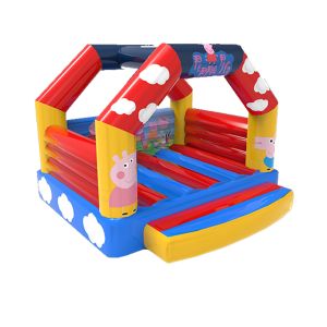 China Children Playground Peppa Pig Theme Inflatable jumping Castle on sale