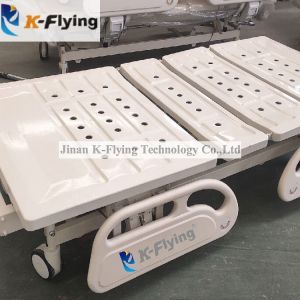 CPR Electric Nursing Bed , Movable Hospital Bed Four Motor