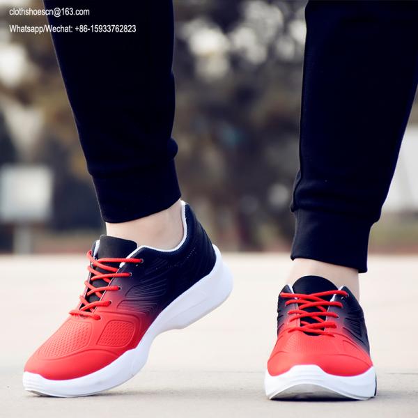 2018 New Design Hot Selling Men Shoes Sports 3D Cloth Shoes With Lace