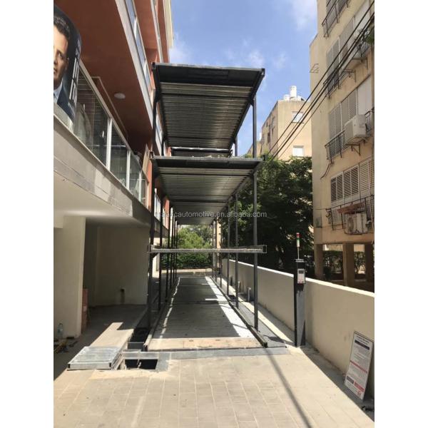 AA4C hydraulic underground car parking lift  in-ground car parking system vertical car parking system AA-UTS20/2; AA-UTS25/2