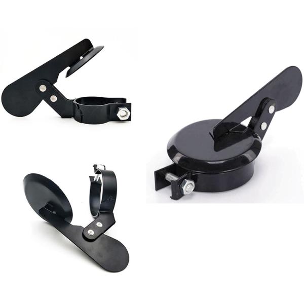 1-1/2 In To 1-9/16 In Outlet Pipes Exhaust Rain Cap Flapper Zinc Plated