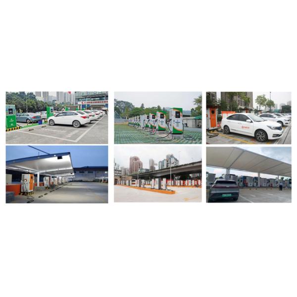 30KW EV Charger DC Fast Speed EV Charging Equipment With Capacitive Touch Screen CCS1 CCS2