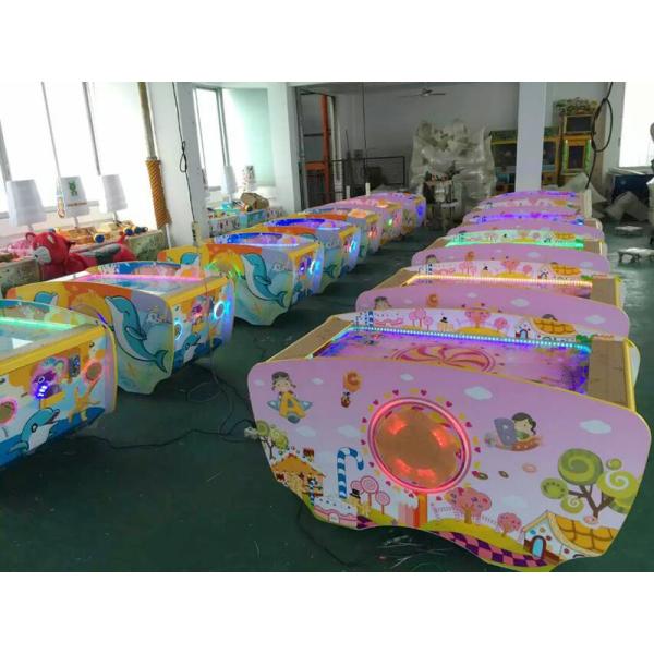 Metal Arcade Gaming Machines Table Mini Billiard Candy style Hockey Arcade Machine