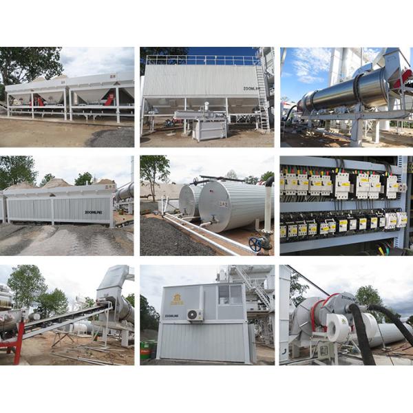 160TPH Stationary Asphalt Mixing Plant