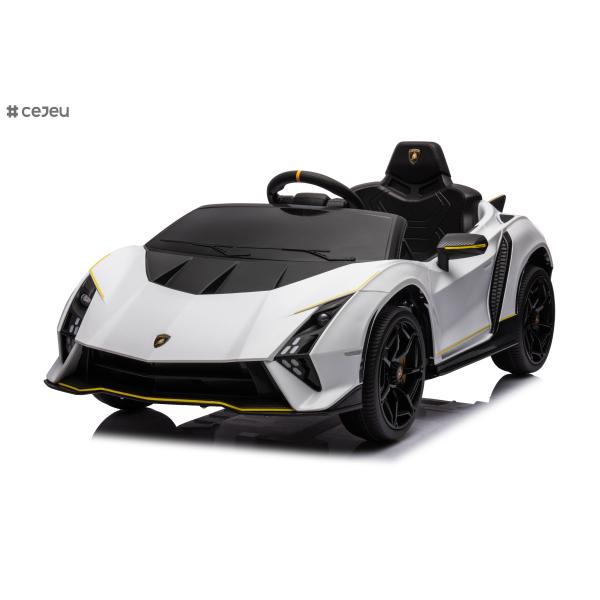 Kidzone Kids Electric Ride On 12V Licensed Lamborghini Aventador SV Battery Powered Sports Car Toy