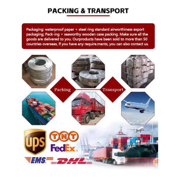 18HRC-55HRC Carbon Steel Strip Coil Flat Sheet Metal Strips