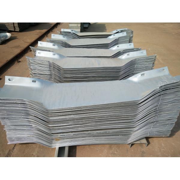 Highway Guardrail Steel Buffer End Galvanized Powder Coated Certified by ISO9001 2000