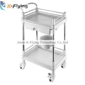 Cheap Simple And Durable ABS Clinical Treatment Medical Trolley Cart wholesale
