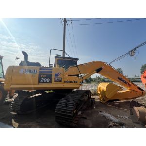 Cheap 19900kg 21Tons Used Komatsu Excavator Pc200 Digging Fast Walking wholesale