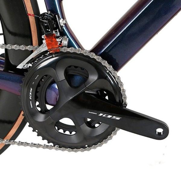 TWITTER Carbon Fiber Road Bike Full Set SHIMANO 105 R7020 Carbon Wheel