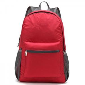 Cheap Custom Stylish Economic  Outdoor Sports Backpack Red for Outdoor Travel wholesale
