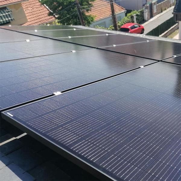 Industry reasonable price supply wholesale 400W 410W 415W full black photovoltaic system panel solar from china