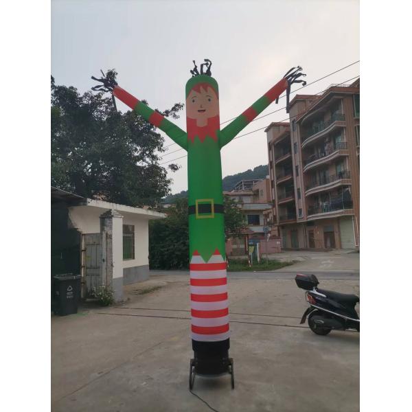 CE Approved Christmas Air Dancer Oxford Cloth Custom Sky Dancers