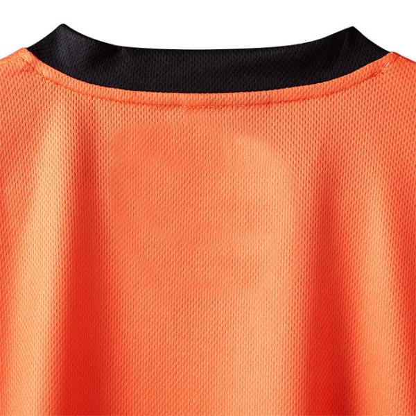 Orange Competition Blank Basketball Jerseys V Neck Soccer Jersey Sportswear