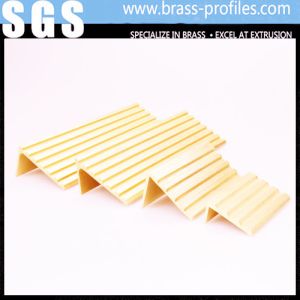Cheap Rustproof Copper Extruding Stair Nosing Strip Brass Stair Nosing wholesale