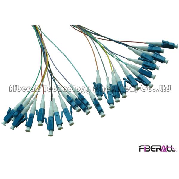 12 Fiber Bundle Fiber Optic Pigtail / LC Pigtail Multimode For Data Communication Network
