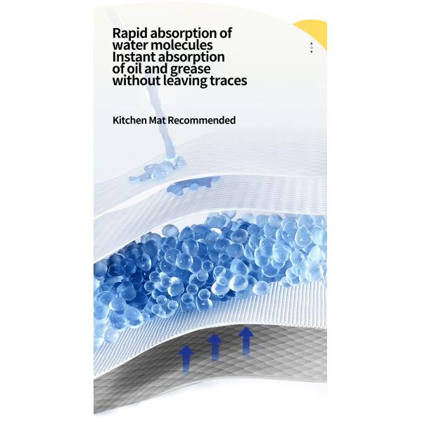 Rubber Nordic Style Printed Kitchen Mat for Living Room Carpet Bedroom Rug Home Decor