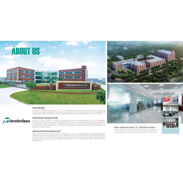 Apartment Wall Mounted Heat Pump Unit High Efficiency Hybrid Air To Water Heater