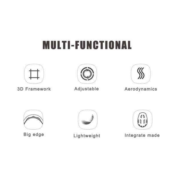 Road Bike Helmet Integrate Helmet Light Weight Cycling Helmet Breathable Helmet