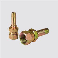 Male Flat Seal 2 Inch Air Conditioning Hose Fittings