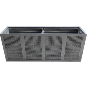 Cheap Commercial Extra Large Outdoor Planters Perforated Steel Material wholesale