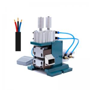 China 3F / 3FN / 4F / 4FN Automatic Wire Stripping Machine Pneumatic Peeling Multi Core on sale
