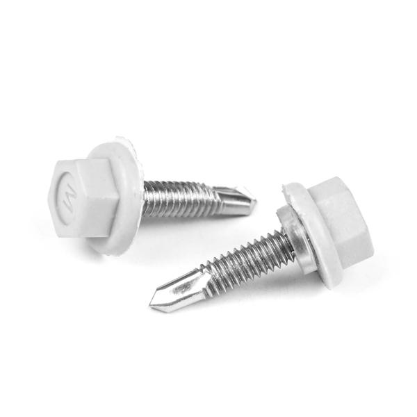 DIN 410 Stainless Steel Hex Washer Head Self Drilling Screws Self Tapping Drilling Screw