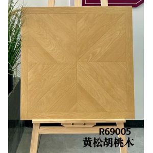 China Brown 600x600mm Antibacterial Ceramic Floor Tile AAA Grade on sale