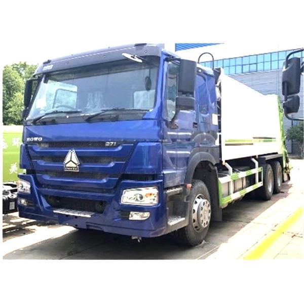 6x4 371hp 16CBM 18CBM Compressed Garbage Truck