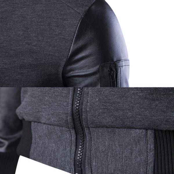 Water Resistance Spring Polyester Cotton Jacket Long Sleeve Windbreaker Coat Mens