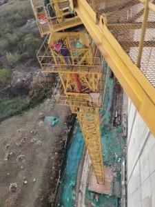 China 1.3t Used Tower Crane Self Erecting Tower Crane XGA6013  For Construction Lifting on sale