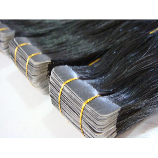 12 Pieces Black Hair Extensions 100G 14 Inch Tape In Hair Extensions