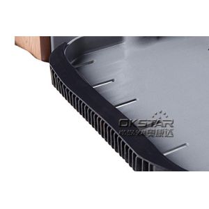 china outdoor park gym equipment park wood double pendulum