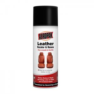 China Aeropak spray paint for leather Aerosol recolor and renew leather spray paint on sale
