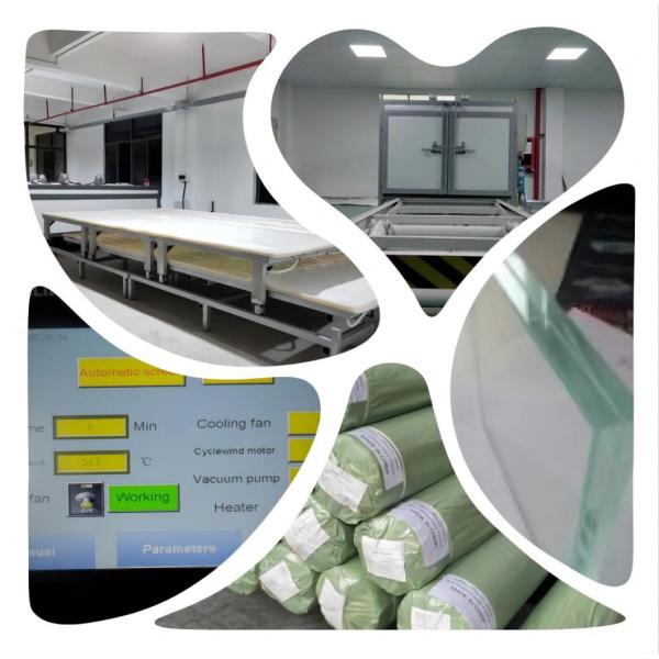 CE Certified EVA Double-Layer Intelligent Mold Glass Laminating Machine Press