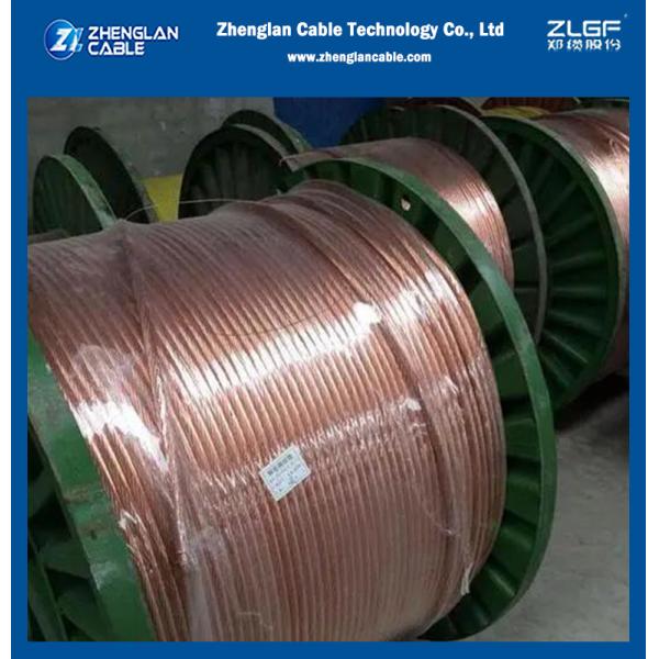 Bright Copper Clad Steel Strand Wire CCS Conductor For Earthing/Grounding System