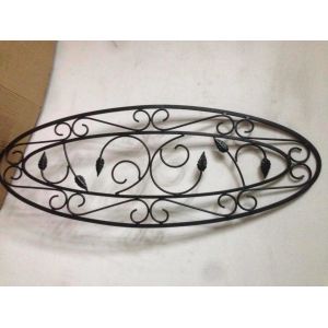 Cheap Round / Square Steel Wrought Iron Glass Tempered Durable Antiseptic wholesale