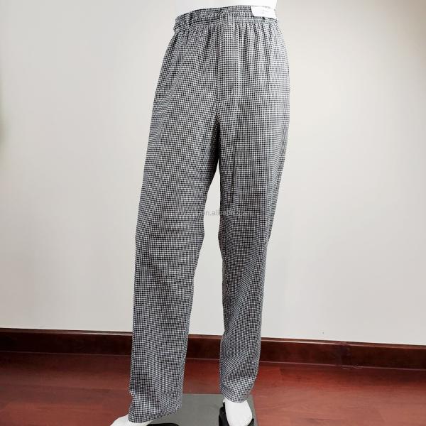Cotton Polyester Blend Chef Work Pants For Hotels Restaurant