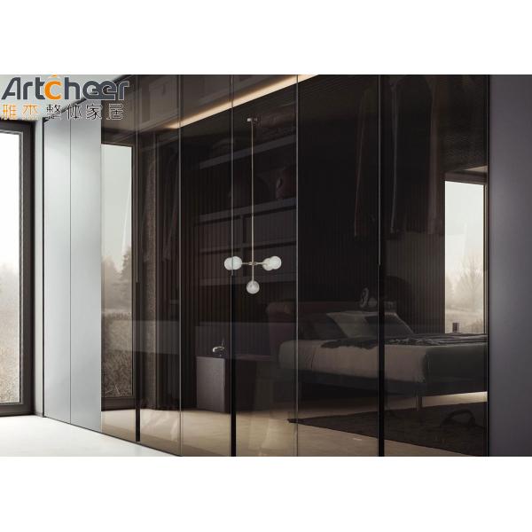 Customize Size Wooden Hinge Door Bedroom Wardrobe Design for European Market in Wood