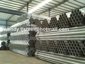 China en 10255 astm a53 galvanized steel pipe Stock BS1387 export to Chile on sale