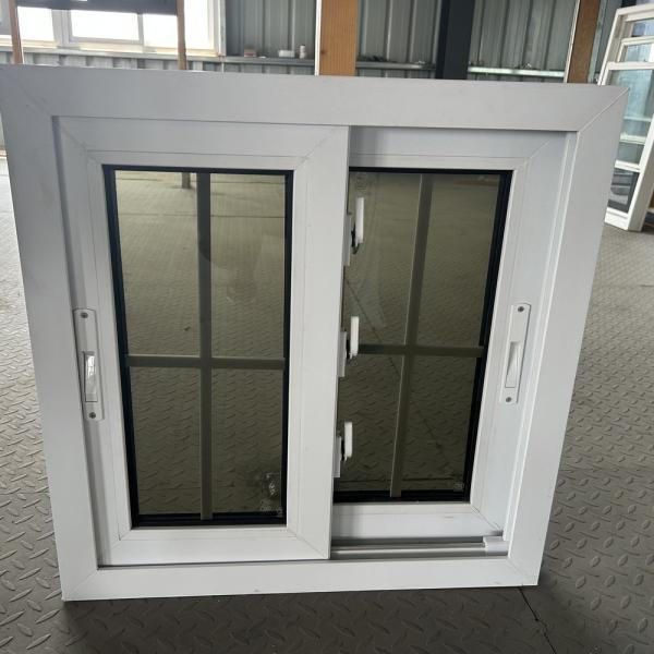 Reinforced Steel PVC Double Glazed Upvc Sliding Windows CE
