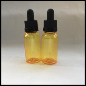 Cheap Orange Plastic Pipette Bottles Food Grade For Liquid Flavoring Packing wholesale