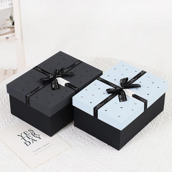 Customized Cardboard Paper Packaging Gift Jewelry Box with Foam Insert and 100% Recycled Material Paper