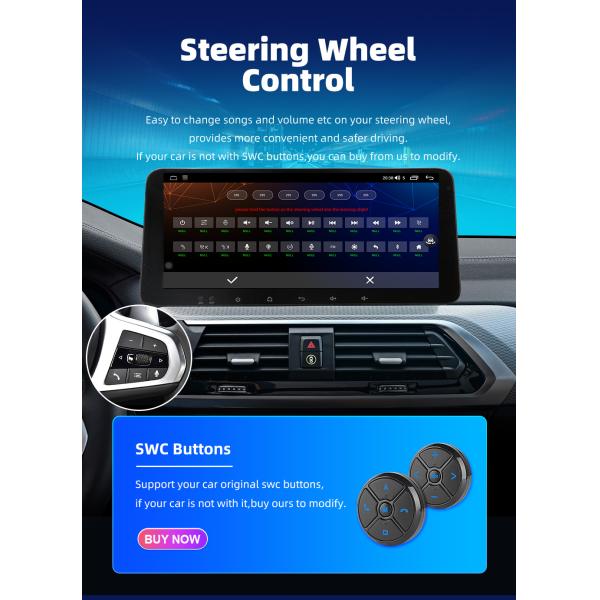 Universal 10.33 Inch Carplay 360 Camera Android12 Screen FM/USB/SD/Aux Radio Double Din Navigation GPS Car Stereo DVD Player 4 64G