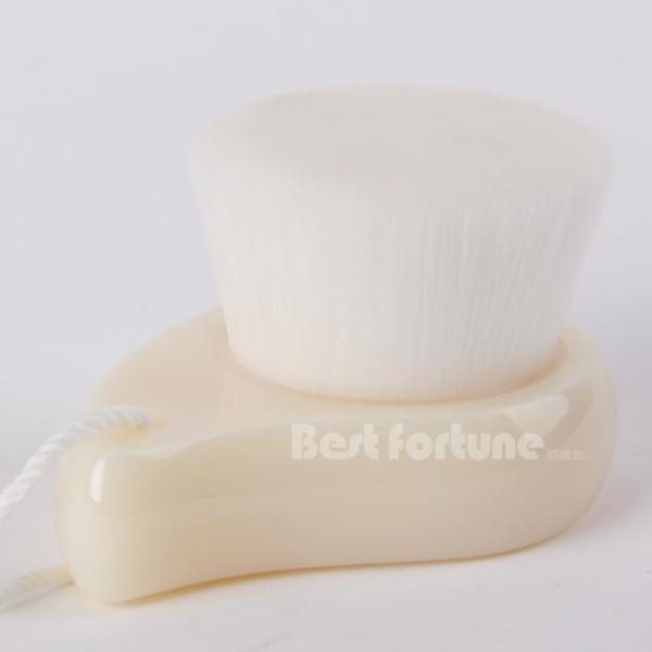 Bamboo Carbon Fiber Hand Face Brush Remove Blackheads For Make Up