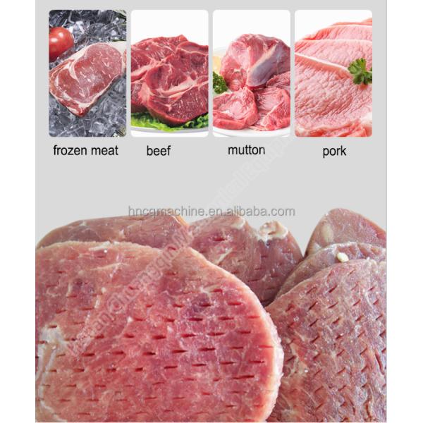 Chicken Jerky Steak Pork Chop Three In One Cutting Machine Grinder&slicers Commercial Meat Beef Tenderizer