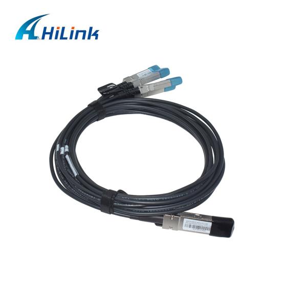 7ft 4 SFP+ DAC Direct Attach Copper Cable Passive QSFP+ 40G 2M